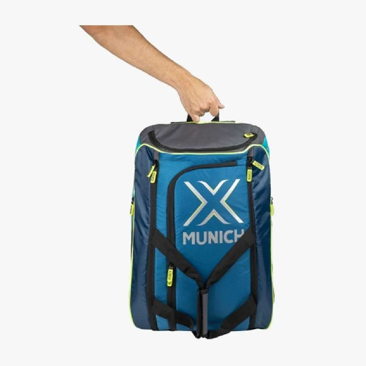BOLSO MUNICH PADEL TRAINING BACK BLUE & LIMA 2