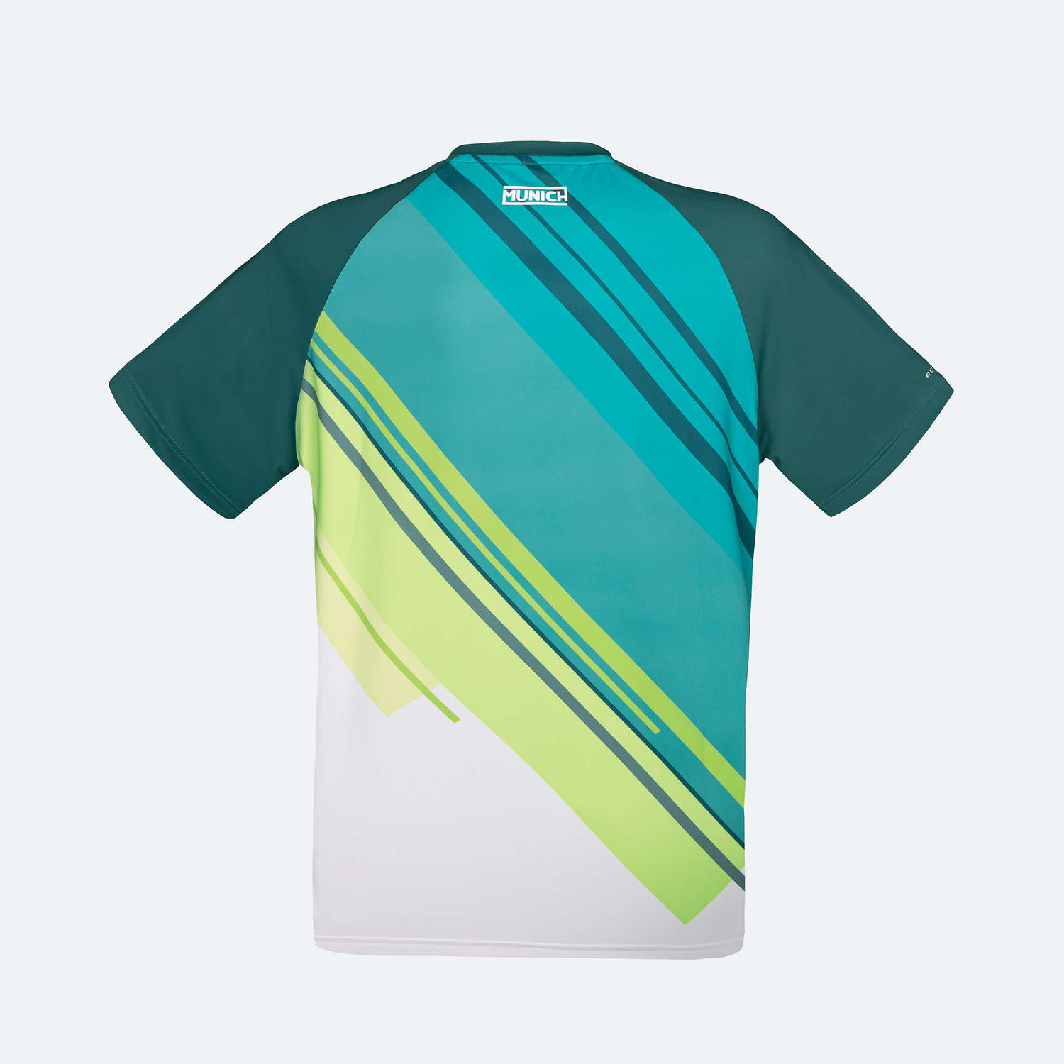POLERA MUNICH MAN STRIPES GREEN 4