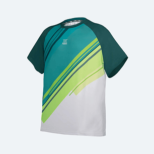 POLERA MUNICH MAN STRIPES GREEN