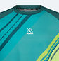 POLERA MUNICH MAN STRIPES GREEN - Miniatura 5