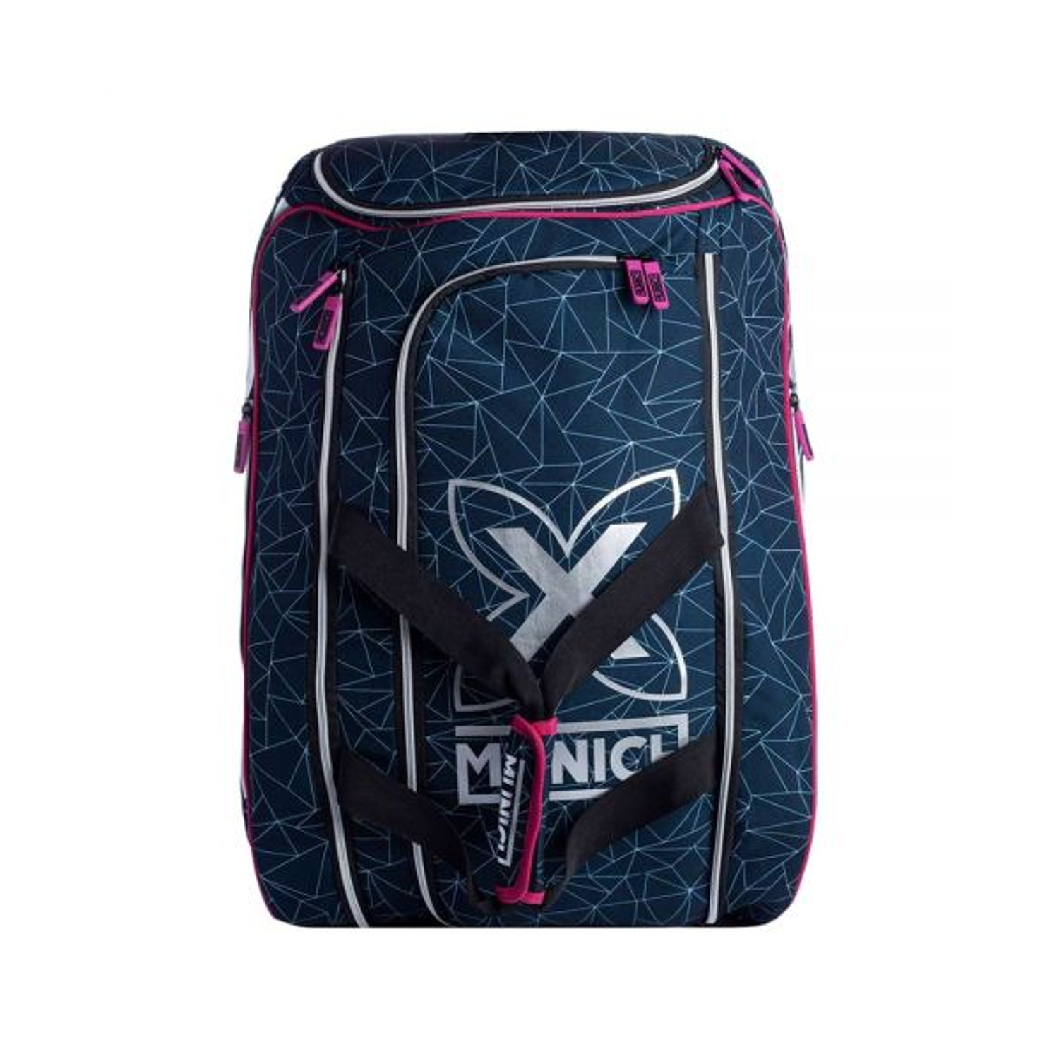 BOLSO MUNICH BAG PADEL NEGRO ROSA 2