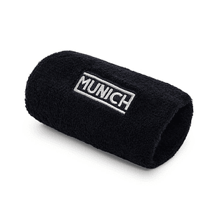 MUÑEQUERA MUNICH NEGRA BLANCO 