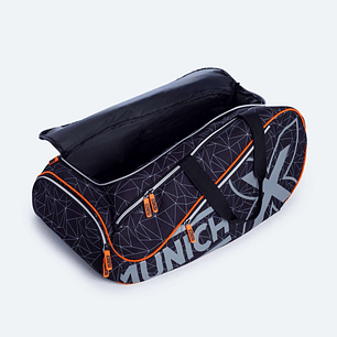 BOLSO MUNICH BAG PADEL NEGRO NARANJA
