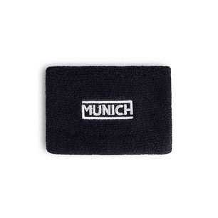 MUÑEQUERA MUNICH NEGRA BLANCA 