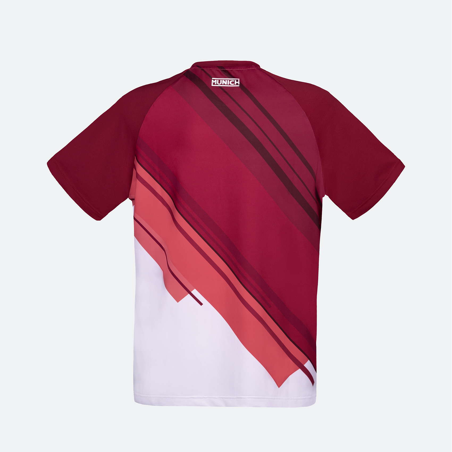 POLERA MUNICH MAN STRIPES FUCSIA 4
