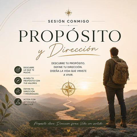 Sesión Propósito y Dirección