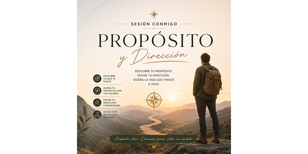 Sesión Propósito y Dirección