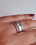 ANILLO ROMANA PLATA °925 