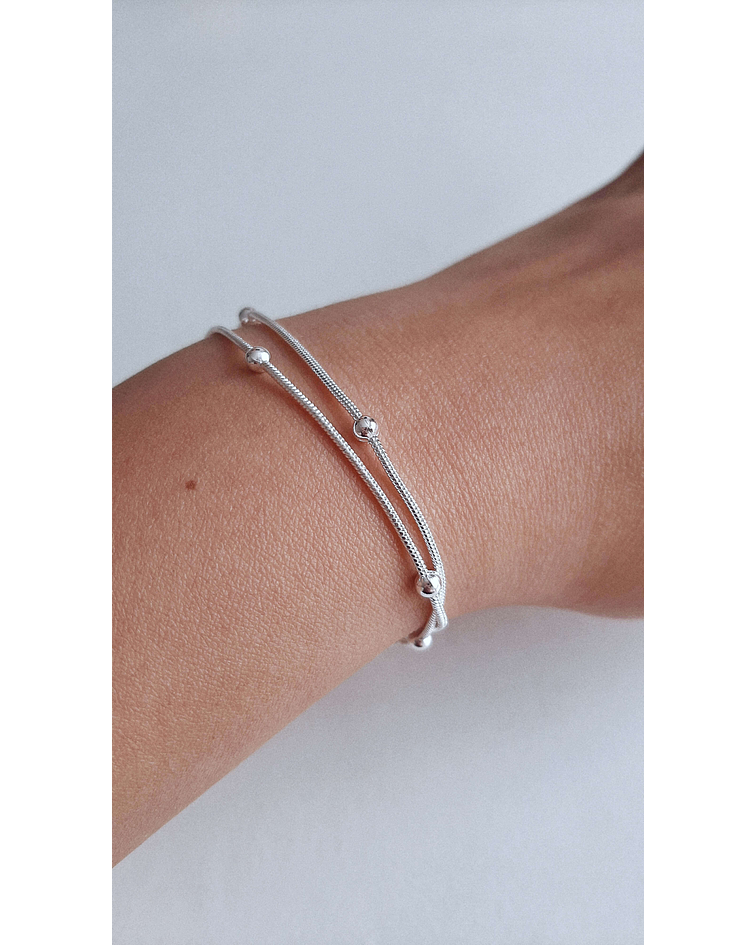 PULSERA CLASH SIMPLE 925°