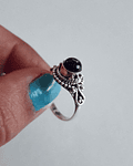 ANILLO ÉTNICO ONIX 925°