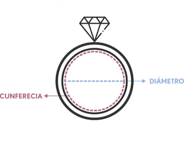 ¿Cómo sé mi talla de anillo?