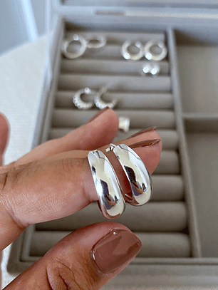 ARGOLLAS BOTE LISAS 925