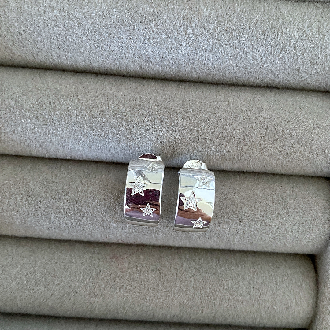 ARGOLLA ESTRELLAS DE CIRCONES 925 2