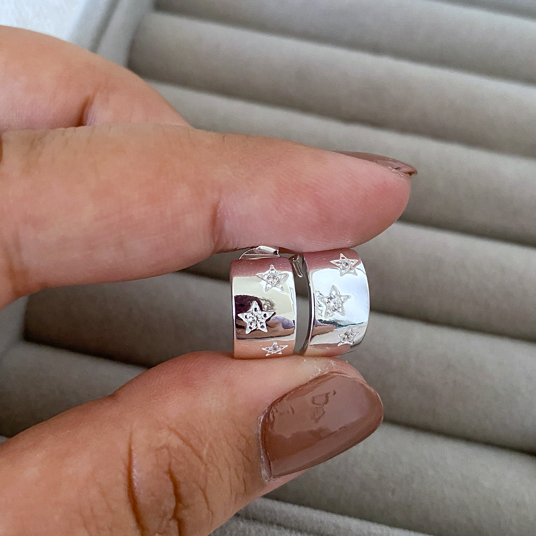 ARGOLLA ESTRELLAS DE CIRCONES 925 1