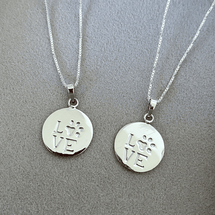 COLLAR HUELLAS 925 1