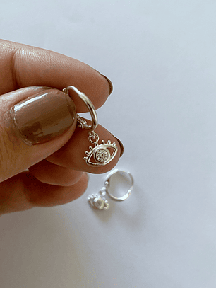 ARGOLLAS OJO TURCO 925