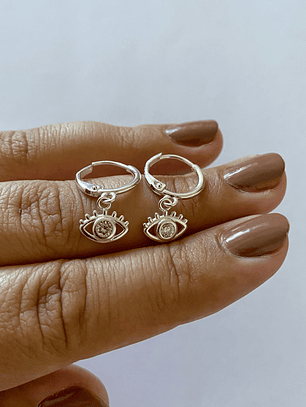 ARGOLLAS OJO TURCO 925