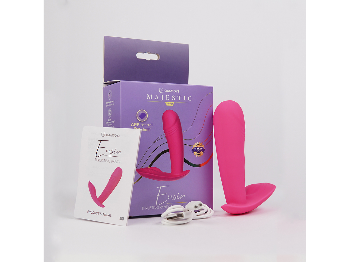 Panty vibrador Eusin por App — Control remoto y estimulación a distancia 2