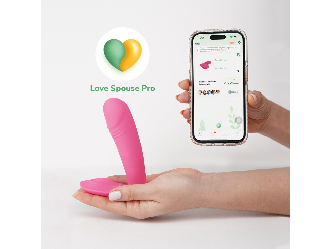Panty vibrador Eusin por App — Control remoto y estimulación a distancia 4