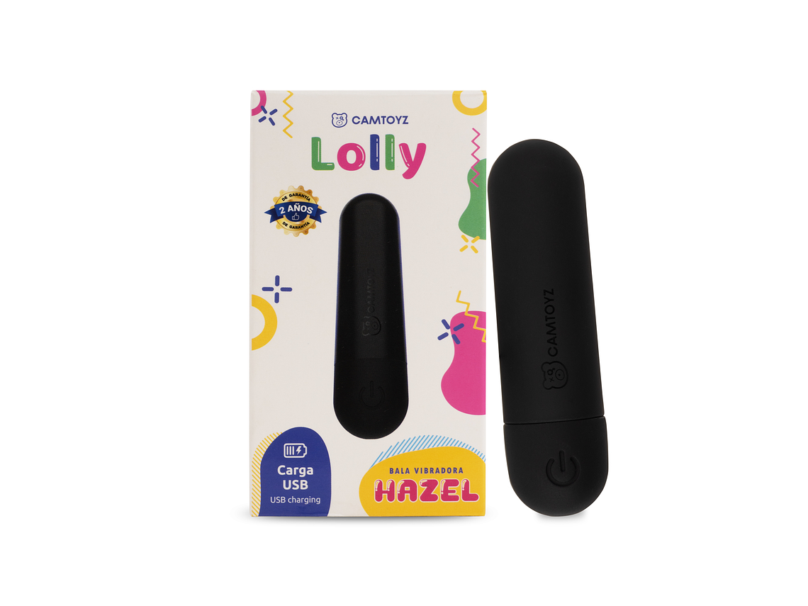 Bala vibradora Hazel Lolly — Precisión y placer en un diseño compacto 3