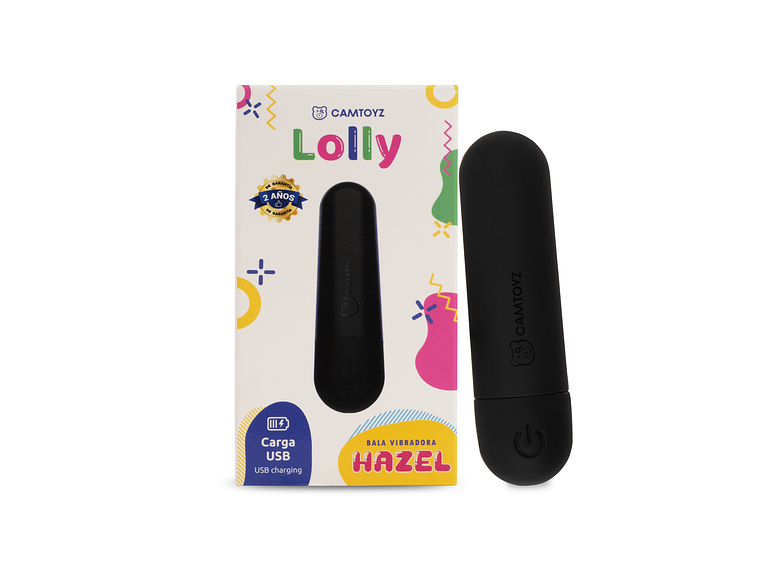Bala vibradora Hazel Lolly — Precisión y placer en un diseño compacto 3