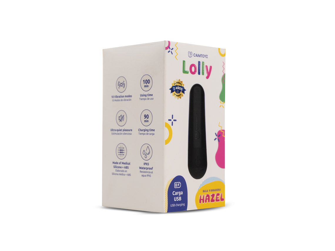 Bala vibradora Hazel Lolly — Precisión y placer en un diseño compacto 4