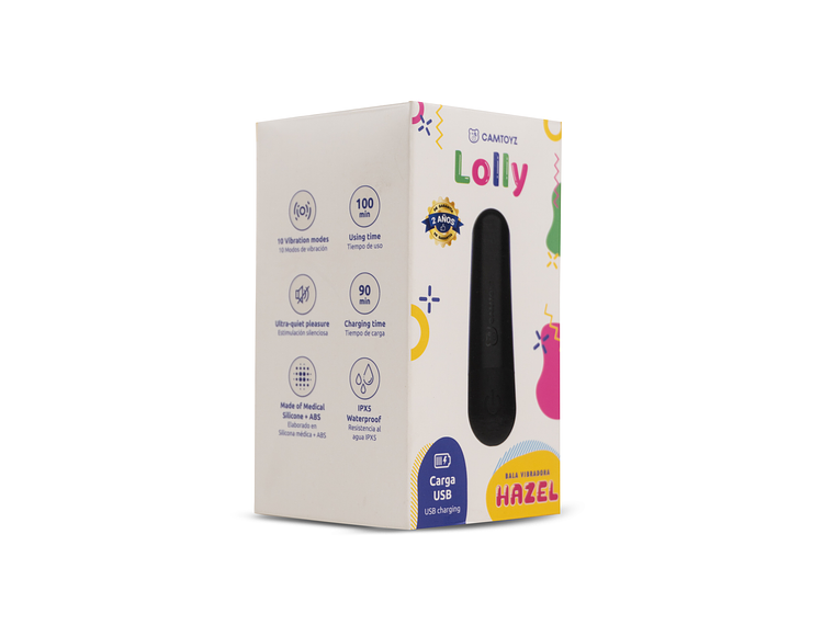 Bala vibradora Hazel Lolly — Precisión y placer en un diseño compacto 4