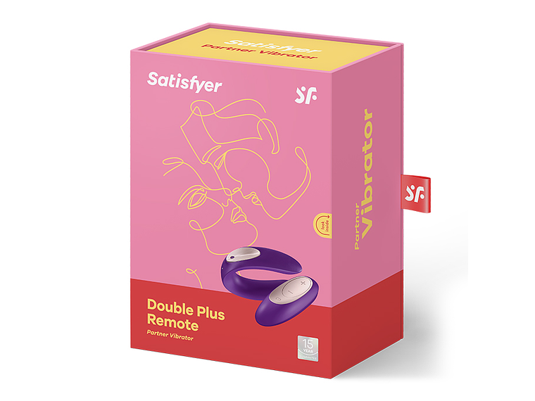Satisfyer Double Plus Remote — Vibrador para parejas con control remoto 3