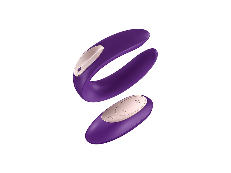 Satisfyer Double Plus Remote — Vibrador para parejas con control remoto 1
