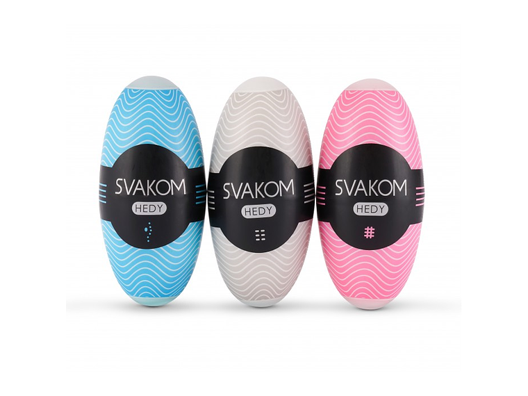 Huevo masturbador Svakom — Textura interna y estimulación realista 2