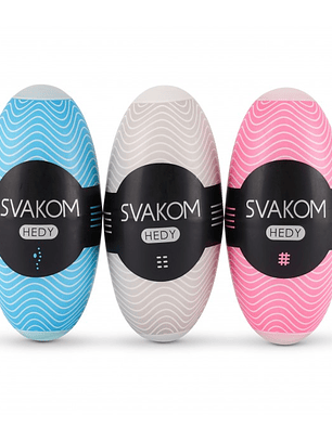 Huevo masturbador Svakom — Textura interna y estimulación realista