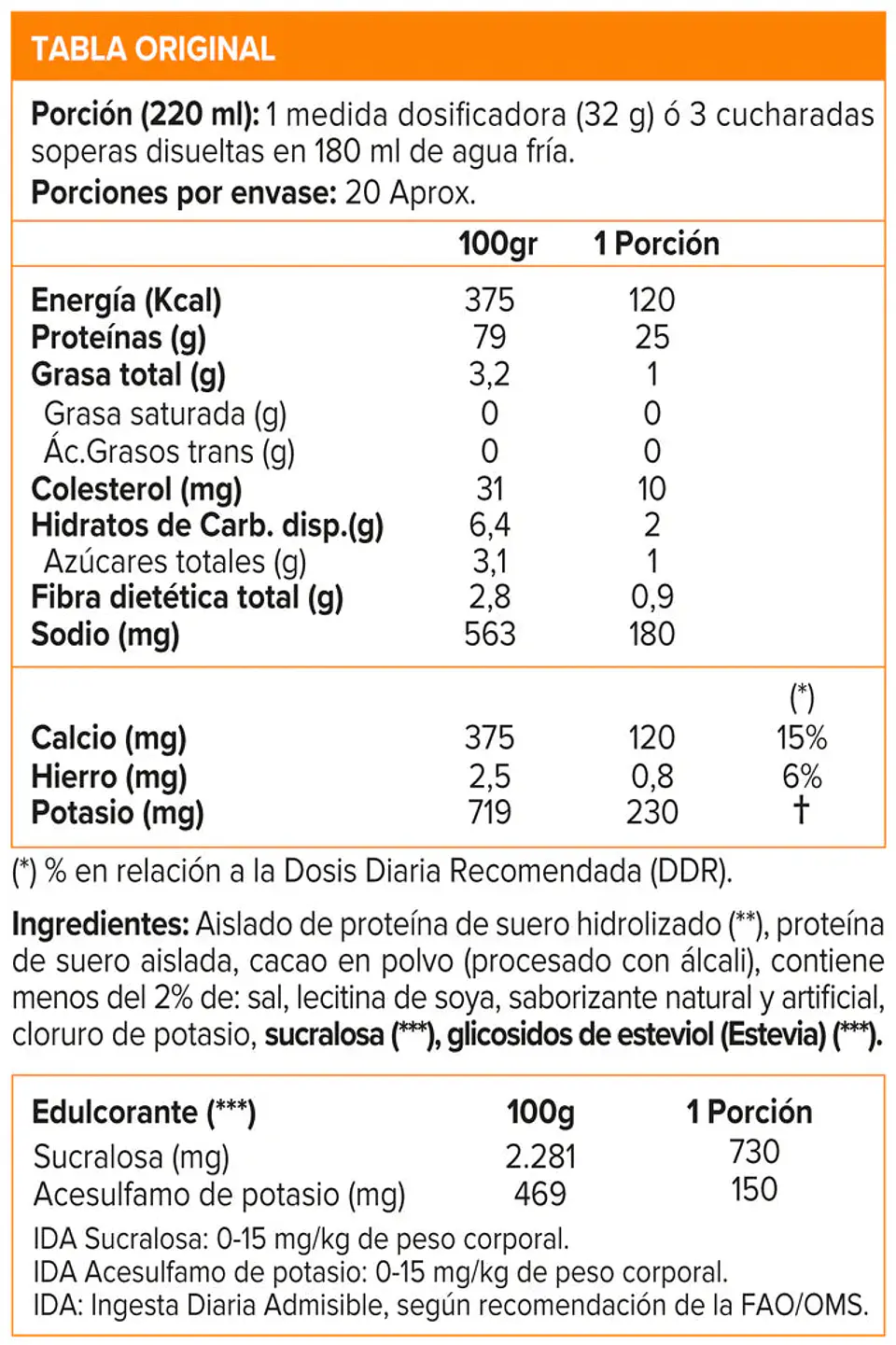 Dymatize
ISO 100 Hydrolyzed - 1.4 lbs / 20 servicios 2