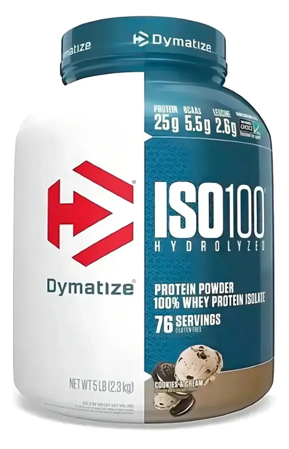 Proteina Dymatize Iso 100 Isolate 5lb Cookies And Cream 3