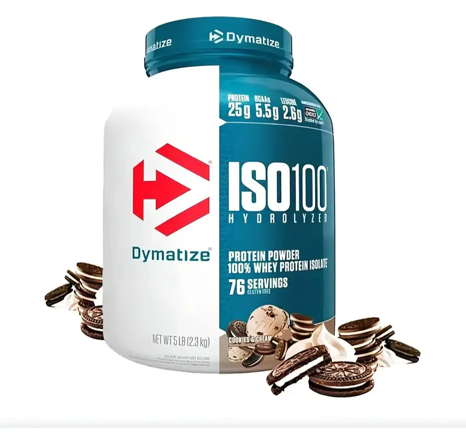 Proteina Dymatize Iso 100 Isolate 5lb Cookies And Cream 1