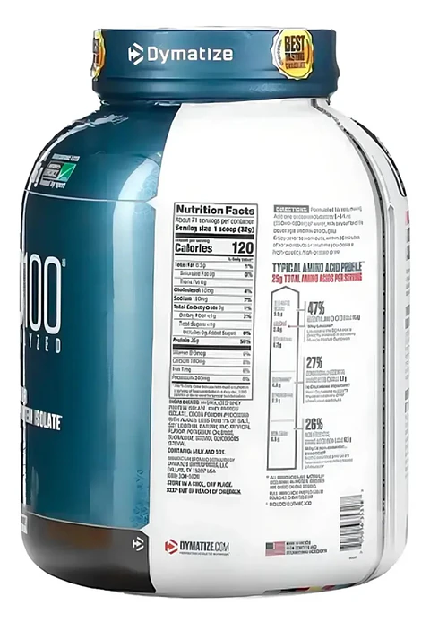 Proteina Dymatize Iso 100 Isolate 5lb Cookies And Cream