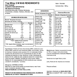 TOP WHEY 3W MAIS PERFORMANCE 1.8KG