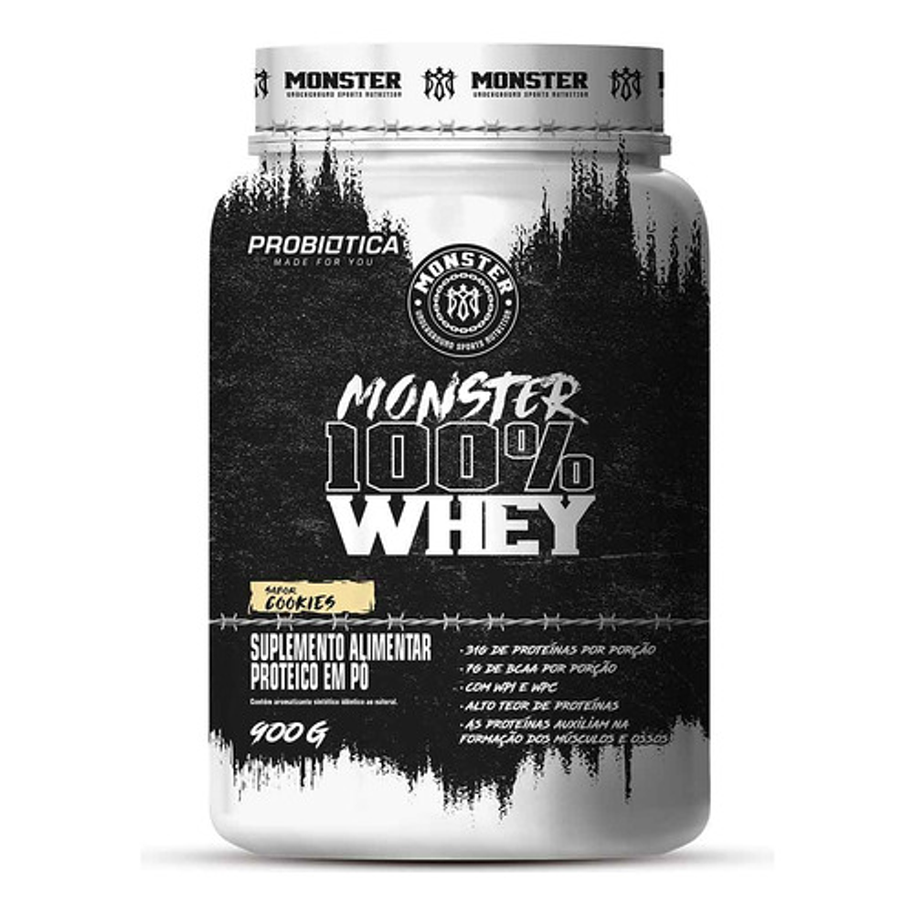 MONSTER 100% WHEY 900G 