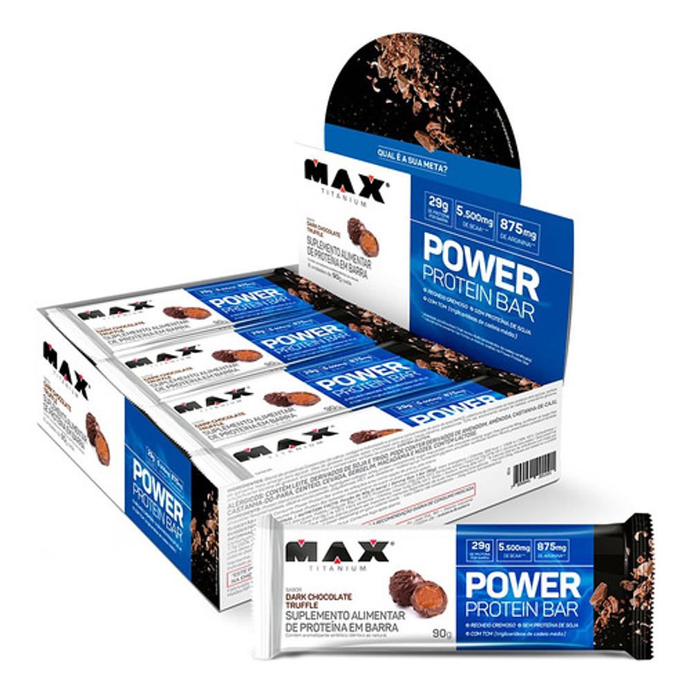 POWER PROTEIN BAR (8 UNIDADES)