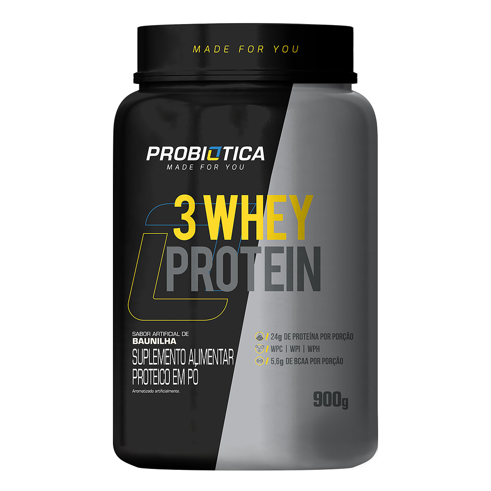 3 WHEY PROTEIN 900G 