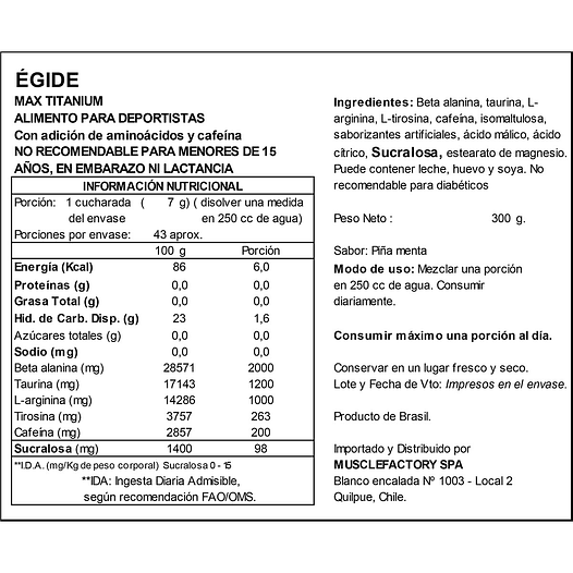 PROTEINA CRITICAL WHEY + PRE ENTRENO EGIDE RAMON DINO PIÑA Y MENTA 2