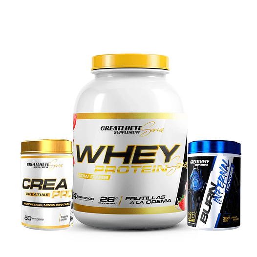 PROTEINA WHEY 5LBS + CREATINA 250G + TERMOGÉNICO BURN INFERNAL 60 SERVICIOS 4