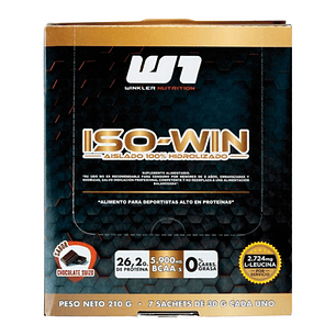 7 SACHET DE PROTEÍNA ISOLATADA ISO-WIN WINKLER NUTRITION