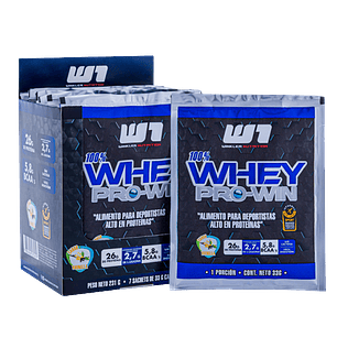 7 SACHET DE PROTEÍNA WHEY PRO WIN WINKLER NUTRITION