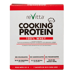 7 SACHET DE PROTEÍNA WHEY COOKING PROTEIN WINKLER NUTRITION
