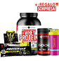 100% WHEY PROTEIN + CREATINA 300GR + 15 PREMIUM BAR + SHAKER Y MUESTRAS DE REGALO - Miniatura 1