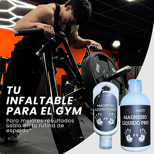 MAGNESIO LIQUIDO PRO PARA MANOS MOFIT 6