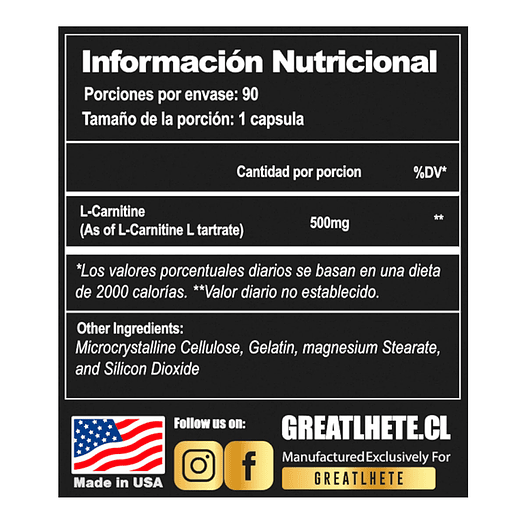 L-CARNITINA CARNI PRO 90 SERV. GREATLHETE 2