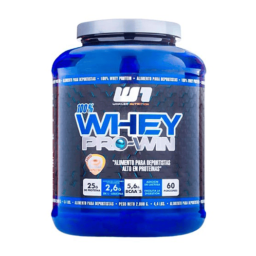 100% WHEY PRO-WIN 2KG WINKLER NUTRITION 1