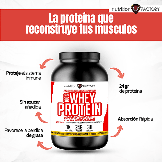 100% WHEY PROTEIN PROFESSIONAL + PRE ENTRENO KREATOR + SHAKER DE REGALO 2