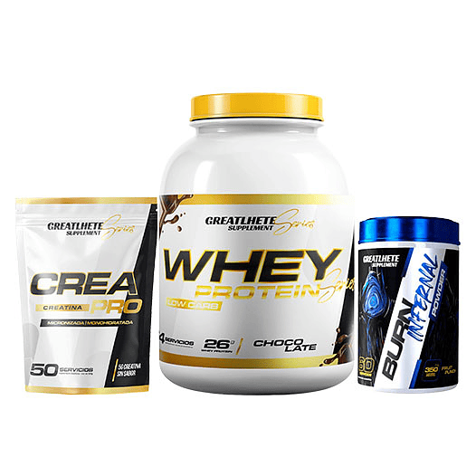 PROTEINA WHEY 5LBS + CREATINA 250G + TERMOGÉNICO BURN INFERNAL 60 SERVICIOS 1